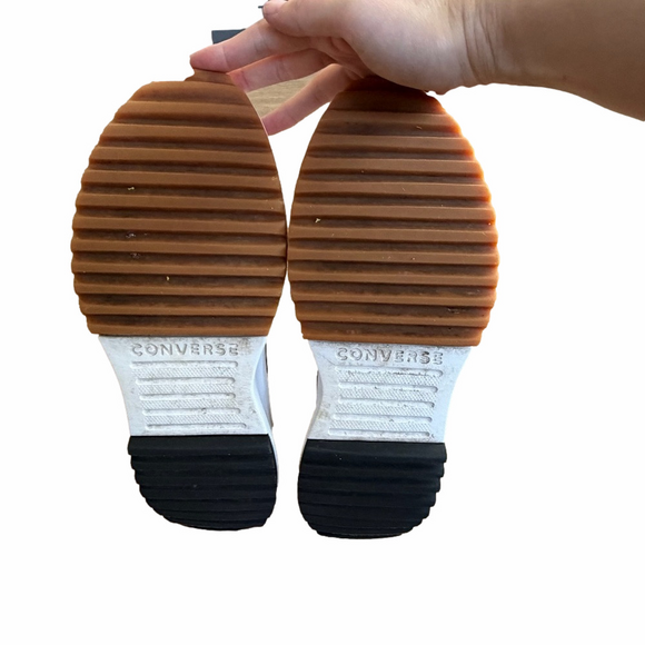 Converse White High-Top Sneakers - Picture 6 of 9